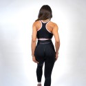 BLACK RACERBACK TOP