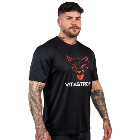 VLAGGENSCHIP T-SHIRT ZWART