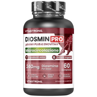 DIOSMIN PRO 60 CPR | Vitastrong | Ondersteunt De Microcirculatie