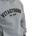 COLLEGE HOODIE DARK GREY