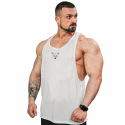 BLACK LINE WHITE TANK TOP